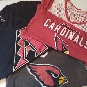Arizona Cardinals NFL Dbacks Woman's shirts